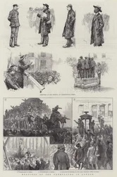 Reuniones de desempleados en Londres